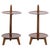 Vintage Walnut Plant Stands by Edmund Jørgensen, 1950s, Set of 2 For Sale - Image 10 of 10