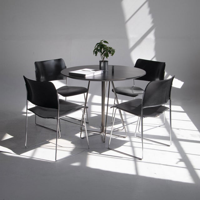 1990s 1990s Paperclip Dining Table by Vignelli Studio for Knoll - Modernist For Sale - Image 5 of 10
