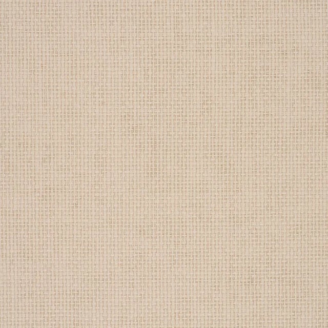 SAMPLE - Schumacher Paperweave Vinyl Wallpaper In Wheat For Sale