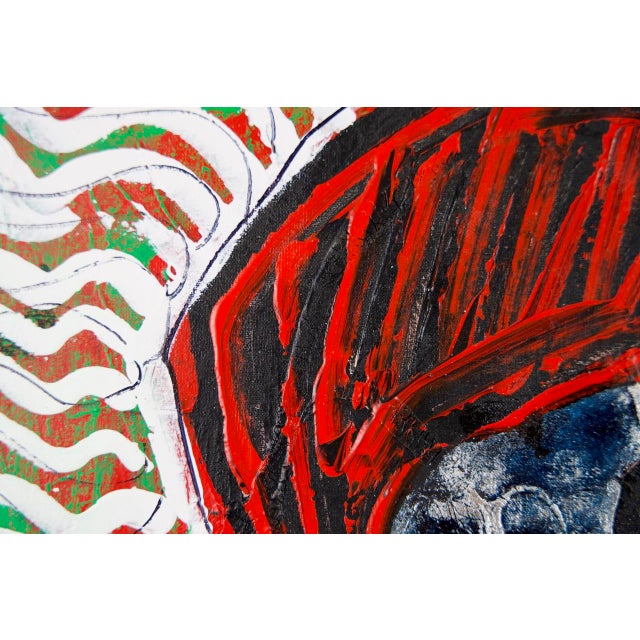 Contemporary Bodhisattva Guardian of the City by Sax Berlin For Sale - Image 3 of 4