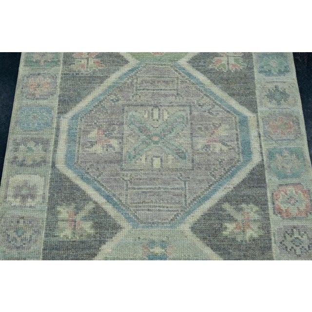 Early 21st Century Turkish Oushak Runner Rug 2'10" x 20'5" #17223 For Sale - Image 5 of 8