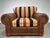 Vintage Oversized Ralph Lauren Style British Colonial Rattan Club Chair For Sale - Image 10 of 10