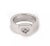 This is an authentic heart ring by Chopard from the Happy Diamond collection. It is crafted from 18k white gold with a...