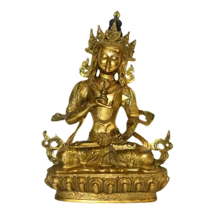 Gilt Bronze Tibetan Buddha Vajrasattva