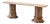 Console Table in Reddish-Brown Marble, Italy For Sale