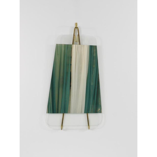 Vienna Brass Wall Mirror by Carl Auböck, Austria, 1950s For Sale - Image 14 of 18