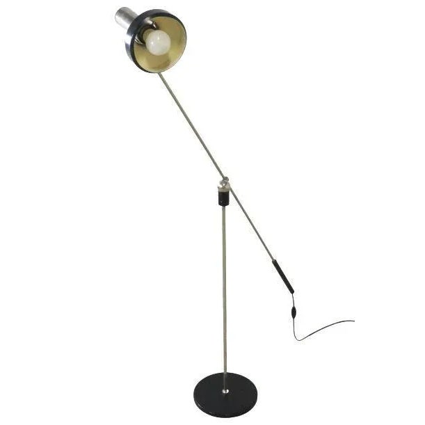 Black Magneto Floor Lamp by H. Fillekes for Artiforte For Sale - Image 8 of 16