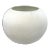 Large White Geometric Etched Ceramic Vase For Sale