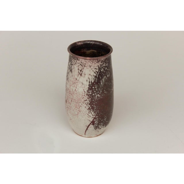 Bauhaus Ceramic Vase from Gusso Reuss, 1930s For Sale - Image 8 of 15