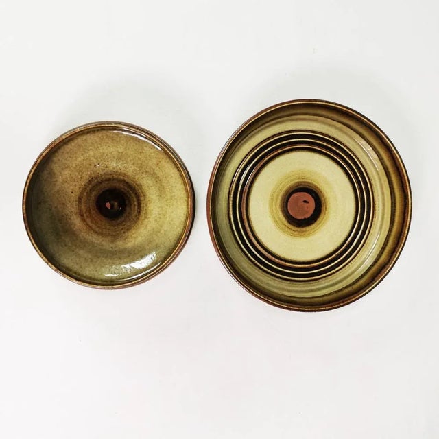 Swedish Ceramic Bowls from Rostrand, 1960s, Set of 2 For Sale - Image 10 of 10