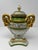 Traditional Antique Royal Bavaria “Louis Seize” Hand-Painted Portrait Urn With Ram Head Handles, Circa 1900 For Sale - Image 3 of 12