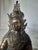Vintage Sino-Tibetan Cast Bronze Guardian King or Deity Sculpture on Lotus Base For Sale In New York - Image 6 of 10