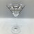 Distributed by The Cellar of New York City these Martini glasses were made in Czech Republic feature a platinum band with...
