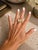 Vintage Modernist 18k Gold Architectural Diamond Ring, Size 8 For Sale - Image 12 of 12