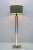 Mid-Century Modern Mid-Century Modern Table Lamp in Brass with Gucci Fabric, 1970 For Sale - Image 3 of 8
