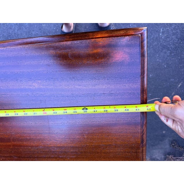 Vintage Chippendale Mahogany Four-Drawer Chest of Drawers For Sale - Image 9 of 16