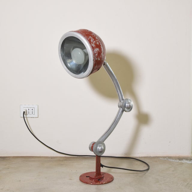 1940s Industrial Table Lamp, Late 1940s For Sale - Image 5 of 5