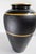 Early 20th Century Bohemian Czech Art Glass Vase With Gilt Bands and Acid Etched Wood Grain For Sale In New York - Image 6 of 11