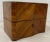 English 19th C. Cross Banded Mahogany Box W/ Brass Inlay For Sale - Image 3 of 7
