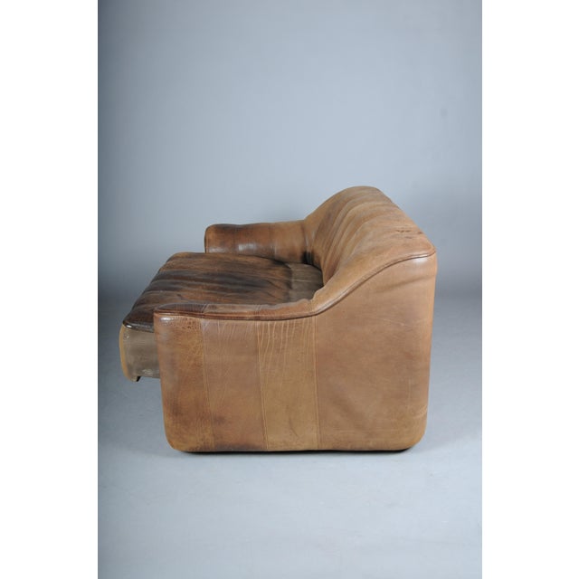 DS44 2-Seater Sofa in Buffalo Leather from de Sede, 1970s For Sale - Image 14 of 18