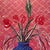Wood David Hockney Vintage 1985 Pop Art Lithograph Print Framed Exhibition Poster " Amaryllis in Vase " 1984 For Sale - Image 7 of 18