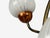 1940s Mid-Century Modern, Astra, Monumental Floral Sconces, Copper, Brass, Glass - a Pair For Sale - Image 13 of 14