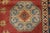 Kazak Rug 11′ X 14’9” Red Wool Tribal Hand-Knotted Oriental Carpet For Sale In Philadelphia - Image 6 of 15