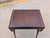 Wood 1950s Regency Leather Top Mahogany Side Table With Curule Legs - A Pair For Sale - Image 7 of 16