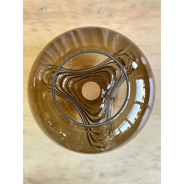 Space Age Smoked Glass Futura Biomorphic Pendant by Koch & Lowy for Peill & Putzler, Germany, 1970s For Sale - Image 14 of 18