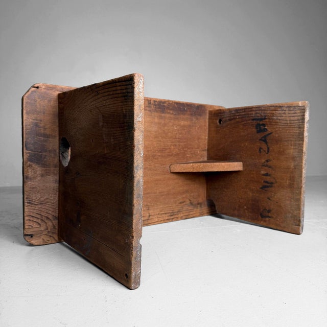 Minimalist Japanese Mingei Writing Table, 1920s For Sale - Image 15 of 16