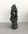 Vintage Hand Carved Abstract Ceramic Figurative Sculpture With Verdigris Finish For Sale - Image 4 of 7