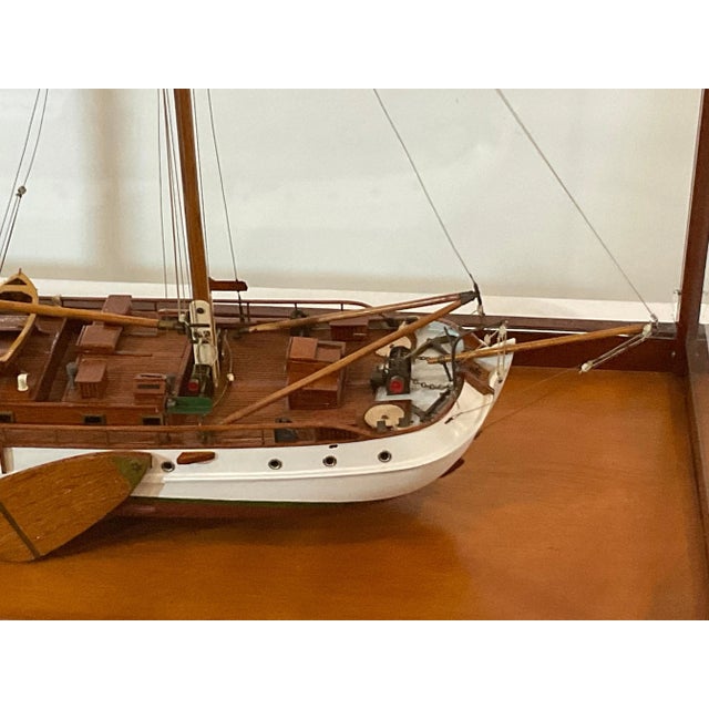 Scale Model of a Dutch Lee Boarder For Sale - Image 10 of 12