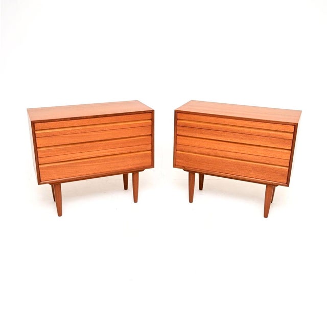 Vintage Danish Teak Chest of Drawers attributed to Poul Cadovius, 1960, Set of 2 For Sale - Image 12 of 12