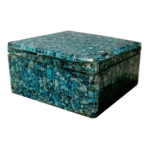Mid Century Turquoise Box