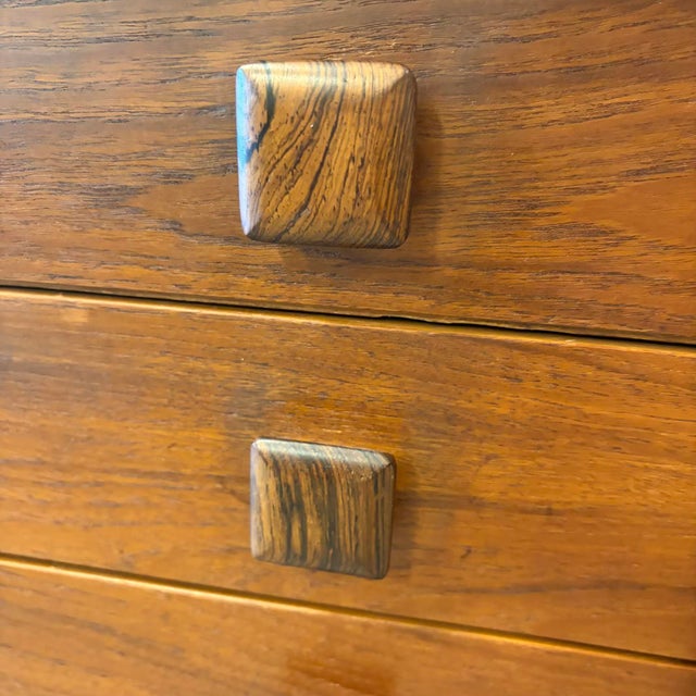 Teak & Rosewood Trestle Base Sideboard For Sale - Image 16 of 18