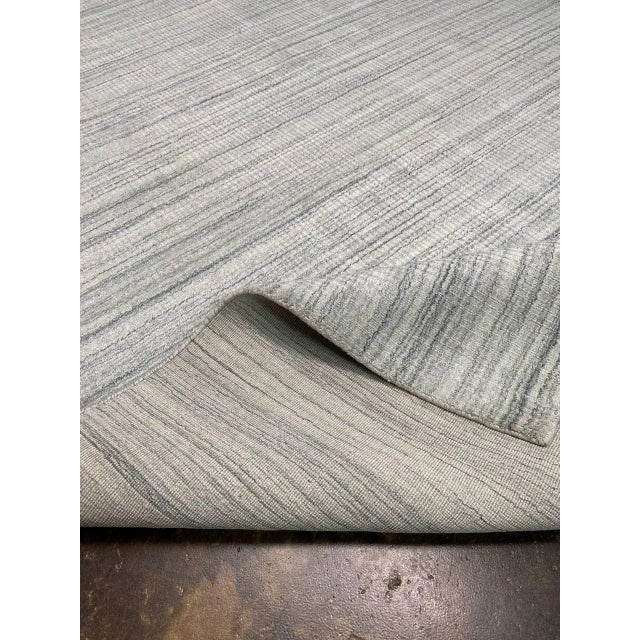 Contemporary Handwoven Modern Area Rug 8'2" X 9'8" For Sale - Image 3 of 13