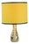 Ceramic Table Lamp with Fabric Shade, 1960s For Sale