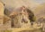 Charles W. Fothergill, Continental House with Figures, Late 19th Century, Watercolour For Sale - Image 4 of 4