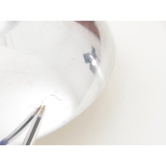 Mid-Century Modern Scandinavian Chrome Doo-Wop Pendant Lamp from Louis Poulsen For Sale - Image 6 of 10