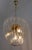 Venini Venini Chandelier in Murano Glass and Brass by Paolo Venini for Venini, Italy, 1950s For Sale - Image 4 of 9