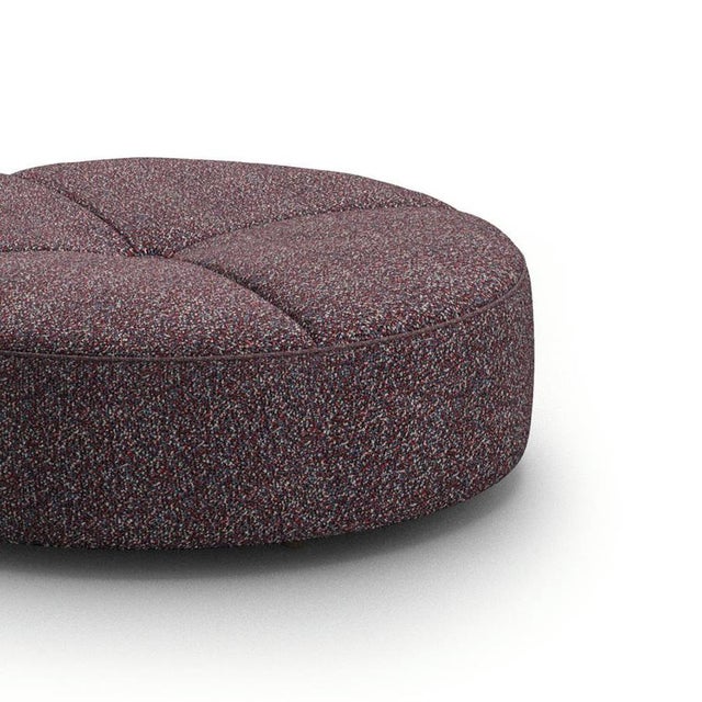 Sail Out Outside Ottoman in Teak and Fabric by Rodolfo Dordoni for Cassina For Sale - Image 3 of 6