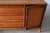 1960s Lane Rhythm Walnut and Cane Dresser Cabinet Credenza Mid Century Modern 66" For Sale - Image 9 of 14
