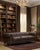 Century Chesterfield Sofa - Dark Brown Leather For Sale - Image 9 of 10