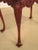 Wood Irish Georgian Style Mahogany Finely Carved Tea Table For Sale - Image 7 of 9
