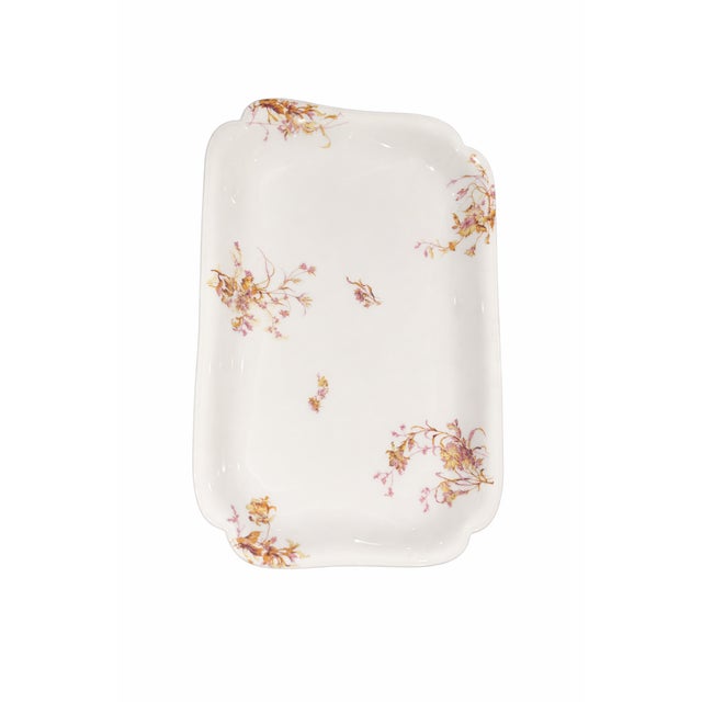 Eggshell Antique Haviland & Co. Limoges Porcelain Platter, France, Circa 1900 For Sale - Image 8 of 8