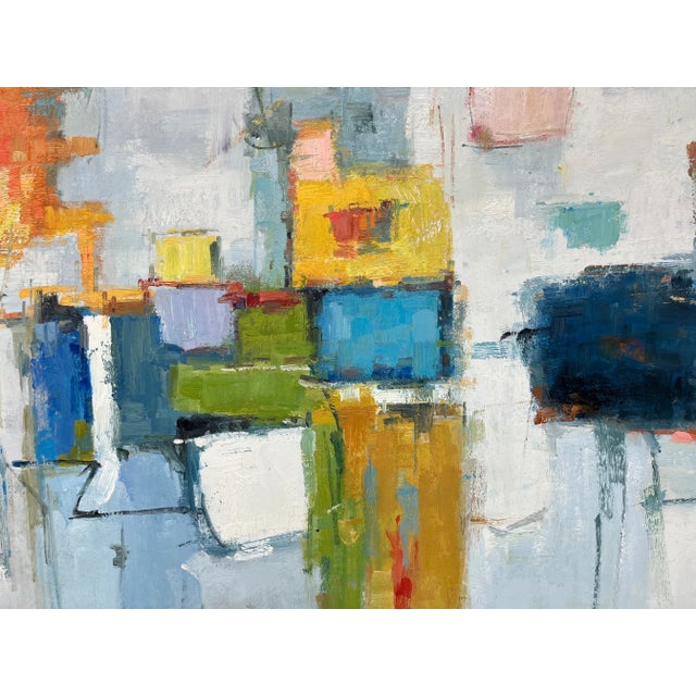 Contemporary Abstract Original Oil Painting For Sale In Atlanta - Image 6 of 12