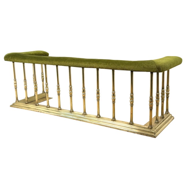 Large Brass Club Fender, 1860s For Sale - Image 13 of 13