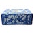 18th Century Spanish Tin-Glazed Talavera De La Reina Blue and White Inkwell For Sale - Image 3 of 13