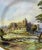 Ceramic Royal Worcester Cabinet Plate Richmond Arundel Kilchurn Oystermouth Castle Views For Sale - Image 7 of 16