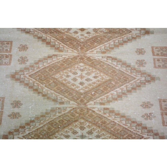 Persian Vintage Turkish Hand Knotted Wool Rug, 4'x5'9" For Sale - Image 3 of 4